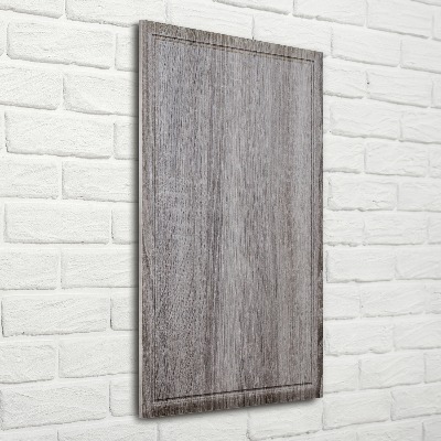Cuadro de metacrilato vertical Madera