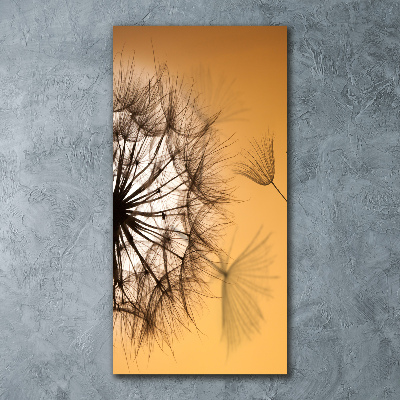 Cuadro de metacrilato vertical Diente de león