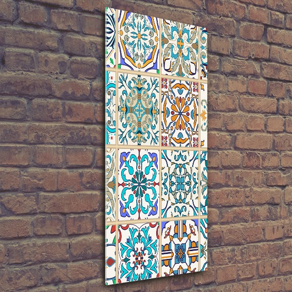 Cuadro de metacrilato vertical Azulejos de cerámica