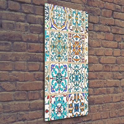 Cuadro de metacrilato vertical Azulejos de cerámica