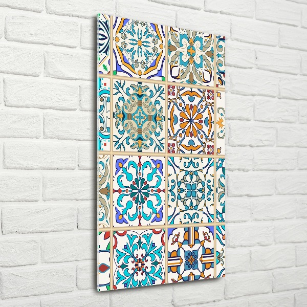 Cuadro de metacrilato vertical Azulejos de cerámica