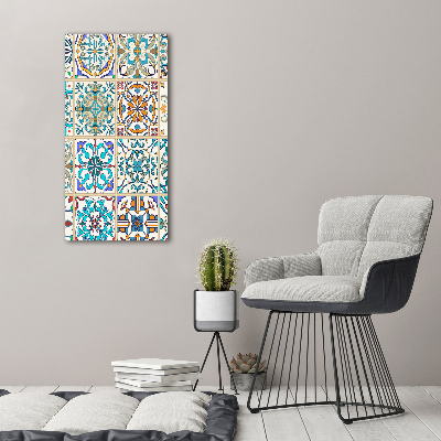 Cuadro de metacrilato vertical Azulejos de cerámica