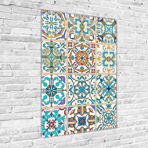 Cuadro de metacrilato vertical Azulejos de cerámica