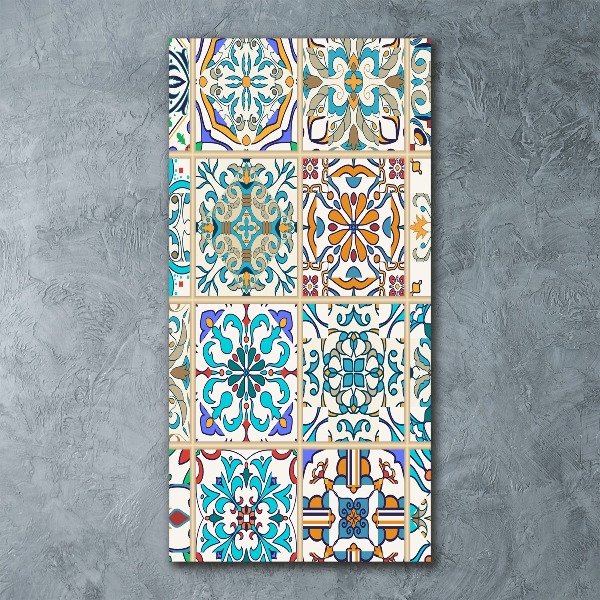 Cuadro de metacrilato vertical Azulejos de cerámica
