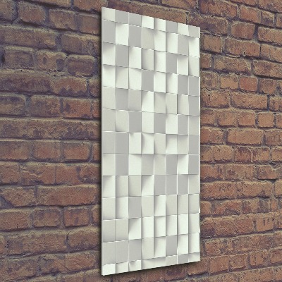 Impresión en metacrilato de alta calidad vertical Patrón geométrico