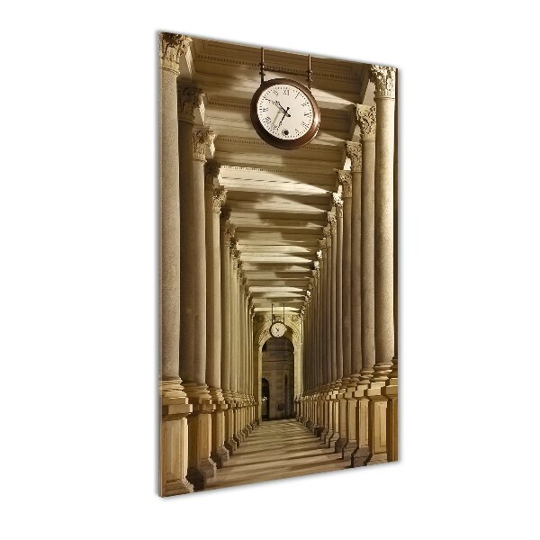 Cuadro decorativo en acrílico brillante vertical Columnata del mercado