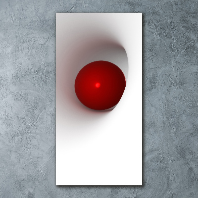 Impresión en metacrilato de alta calidad vertical Esfera abstracta