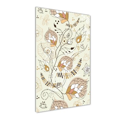 Cuadro de metacrilato moderno efecto cristal vertical Adornos