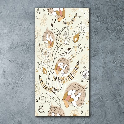 Cuadro de metacrilato moderno efecto cristal vertical Adornos