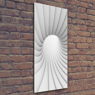 Obraz zdjęcie na ścianę akryl pionowy Abstrakcja tunel