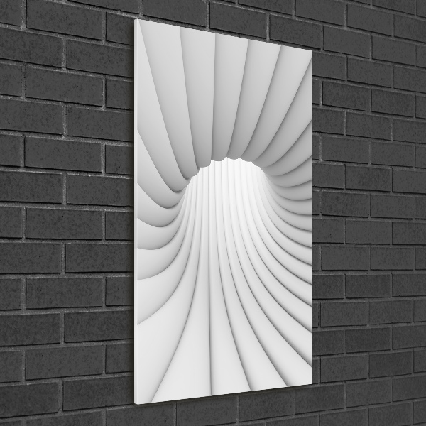 Cuadro de metacrilato vertical Túnel abstracto