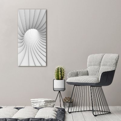 Obraz zdjęcie na ścianę akryl pionowy Abstrakcja tunel