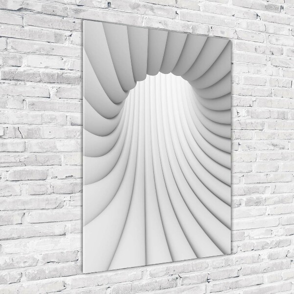 Cuadro de metacrilato vertical Túnel abstracto