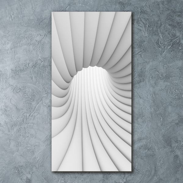 Cuadro de metacrilato vertical Túnel abstracto