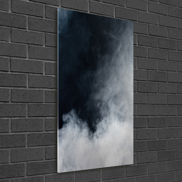 Cuadro de metacrilato vertical Humo blanco