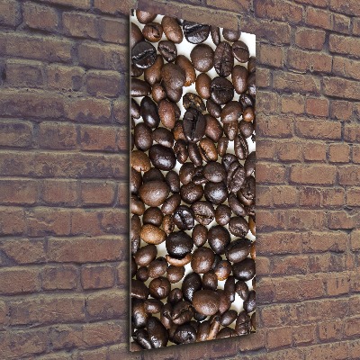 Impresión en metacrilato de alta calidad vertical Granos de café