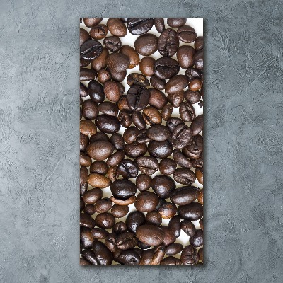 Impresión en metacrilato de alta calidad vertical Granos de café