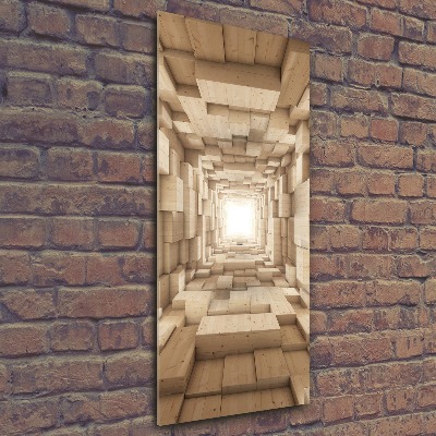 Impresión en metacrilato de alta calidad vertical Telas coloridas