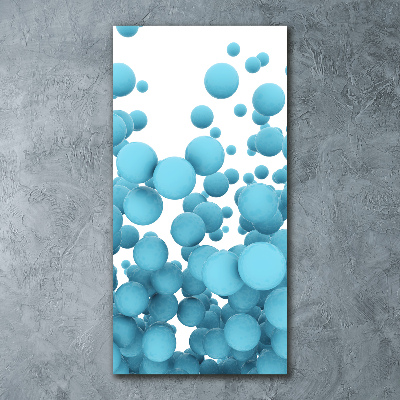 Impresión en metacrilato de alta calidad vertical Esferas abstractas