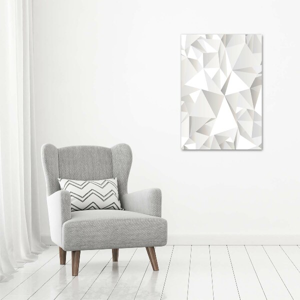 Cuadro decorativo en acrílico brillante vertical Fondo abstracto