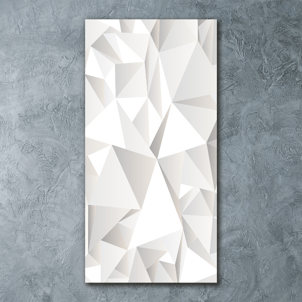 Cuadro decorativo en acrílico brillante vertical Fondo abstracto
