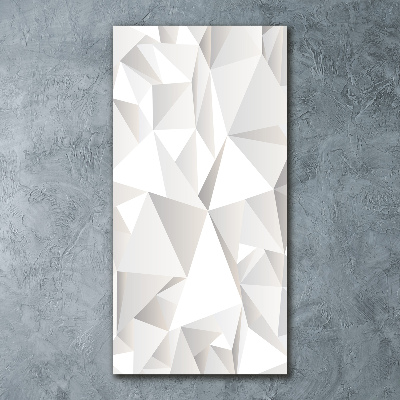 Cuadro decorativo en acrílico brillante vertical Fondo abstracto