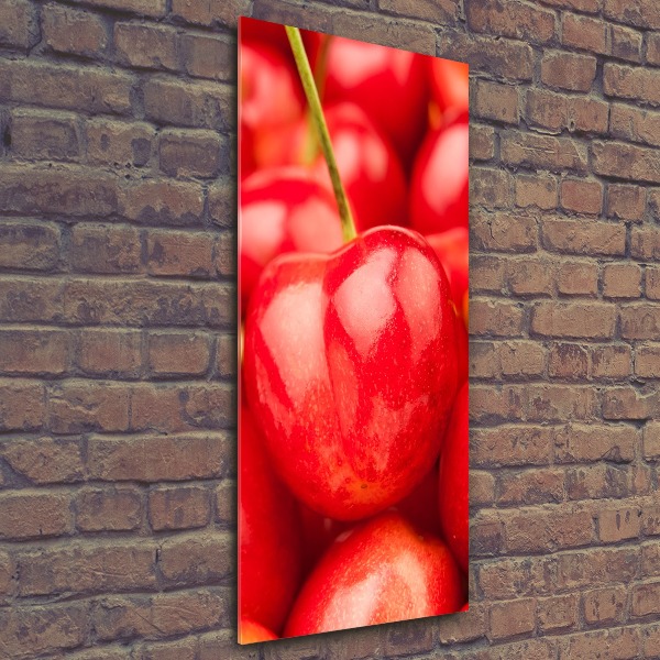 Obraz zdjęcie szkło akryl pionowy Wiśnie