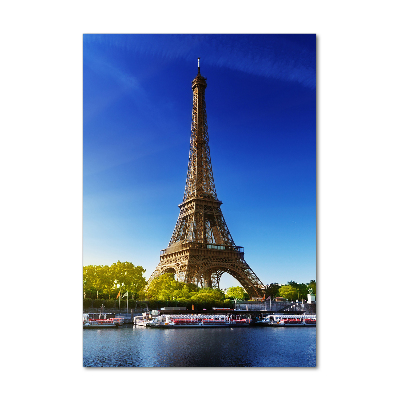 Impresión en metacrilato de alta calidad vertical Torre Eiffel de París