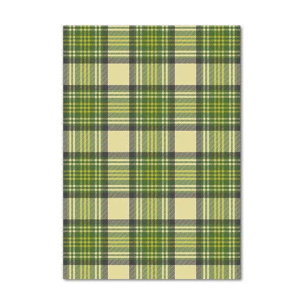 Foto obraz akryl pionowy Zielona krata