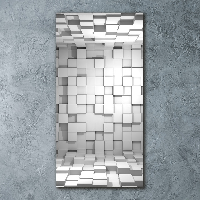 Impresión en metacrilato de alta calidad vertical Cubos