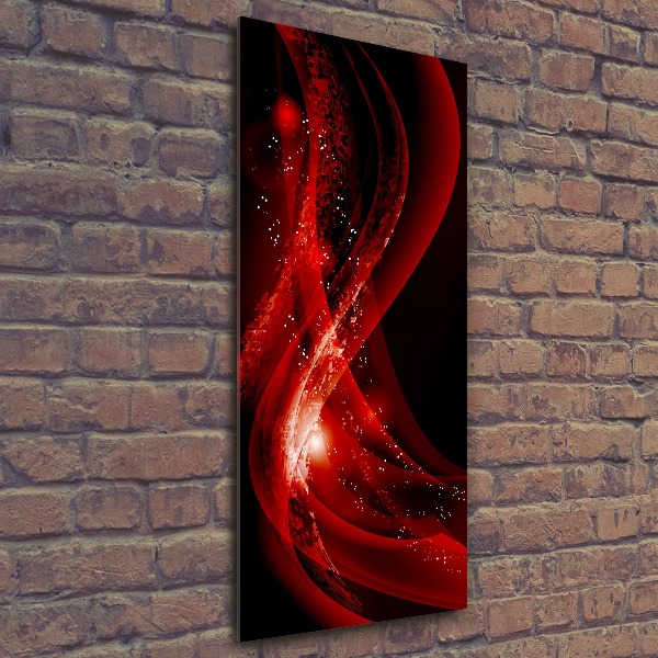 Cuadro decorativo en acrílico brillante vertical Fondo abstracto
