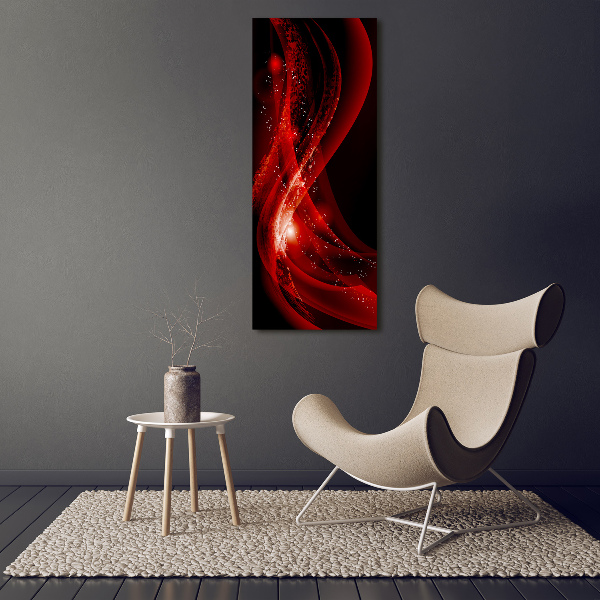 Cuadro decorativo en acrílico brillante vertical Fondo abstracto