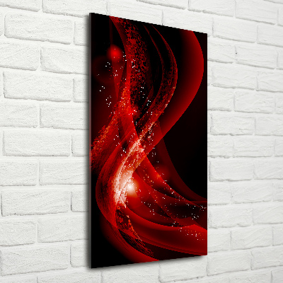 Cuadro decorativo en acrílico brillante vertical Fondo abstracto