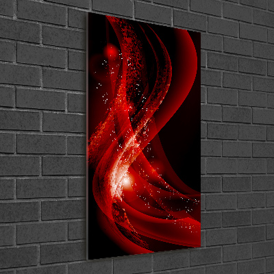 Cuadro decorativo en acrílico brillante vertical Fondo abstracto