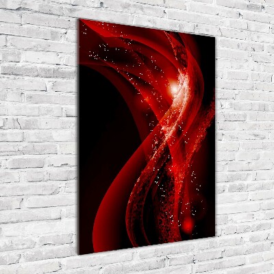 Cuadro decorativo en acrílico brillante vertical Fondo abstracto