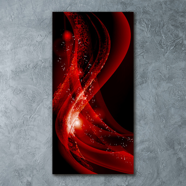 Cuadro decorativo en acrílico brillante vertical Fondo abstracto