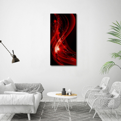 Cuadro decorativo en acrílico brillante vertical Fondo abstracto