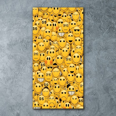 Foto obraz akryl pionowy Emotikony