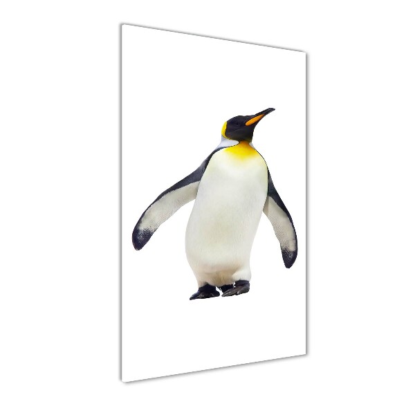 Impresión en metacrilato de alta calidad vertical Pingüino