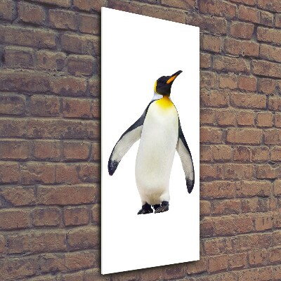 Impresión en metacrilato de alta calidad vertical Pingüino