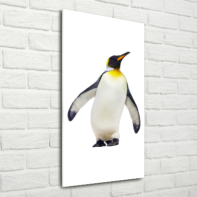 Impresión en metacrilato de alta calidad vertical Pingüino