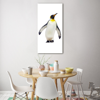 Impresión en metacrilato de alta calidad vertical Pingüino
