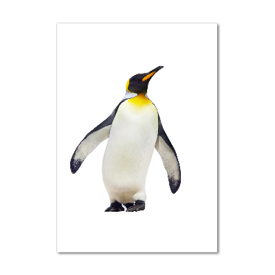 Impresión en metacrilato de alta calidad vertical Pingüino