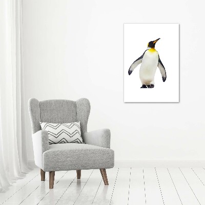 Impresión en metacrilato de alta calidad vertical Pingüino