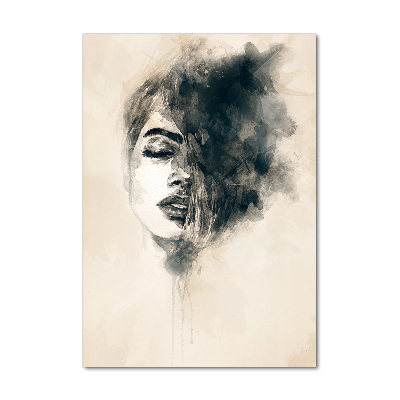Cuadro de metacrilato vertical Mujer abstracta