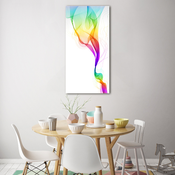 Impresión en metacrilato de alta calidad vertical Abstracción colorida