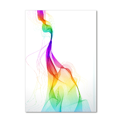Impresión en metacrilato de alta calidad vertical Abstracción colorida