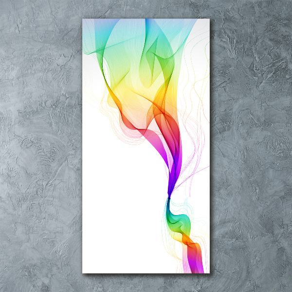 Impresión en metacrilato de alta calidad vertical Abstracción colorida