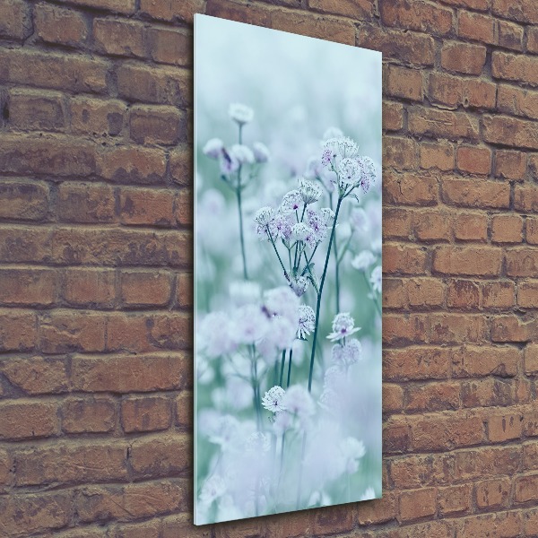 Cuadro decorativo en acrílico brillante vertical Chica del yugo