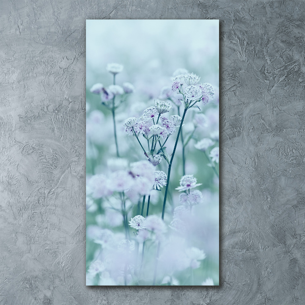 Cuadro decorativo en acrílico brillante vertical Chica del yugo